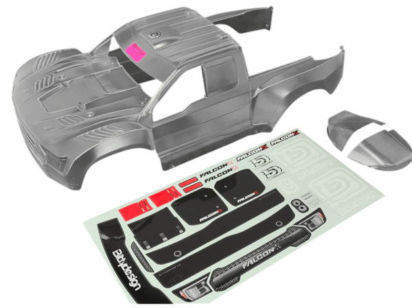 Bittydesign FALCON-X 1/7 Transparante Body For Traxxas UDR, Pre-Cut, 1.5mm