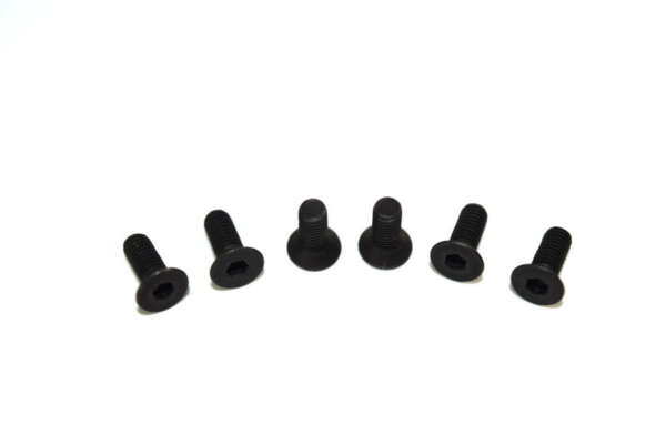 Flat Head Hex Screw M3x8 (6) AB2.8 BL (1330198)