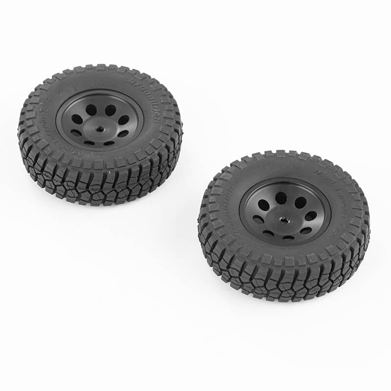 FMS - 2.5 Inches Wheel With Aluminum Rim (FMS-C3072)