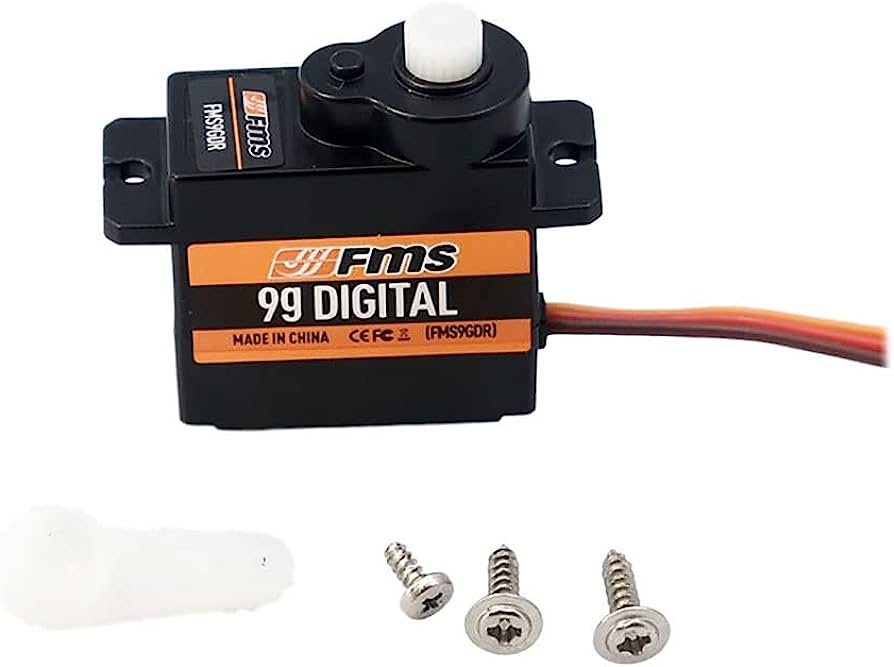 FMS - 9g digital gear servo positive with 460mm wire (FMS9GDP)