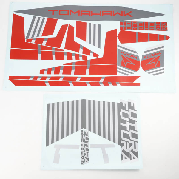 FMS - 64Mm Futura Sticker - Red (FMSEN114RD)