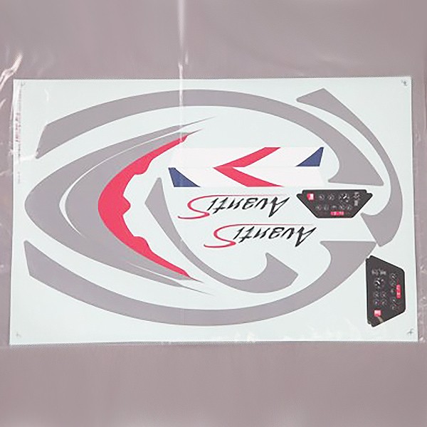 FMS - Avanti Decal Sheet (FMSPX113BLUE)