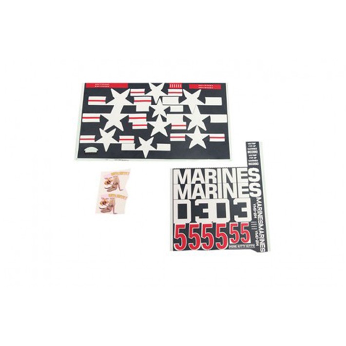 FMS - 1700Mm F7F Tigercat Silver Decal - Lp (FMSRB123-5)