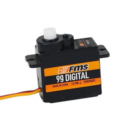 FMS - 9g digital gear servo positive with 700mm wire (FMSSER030)