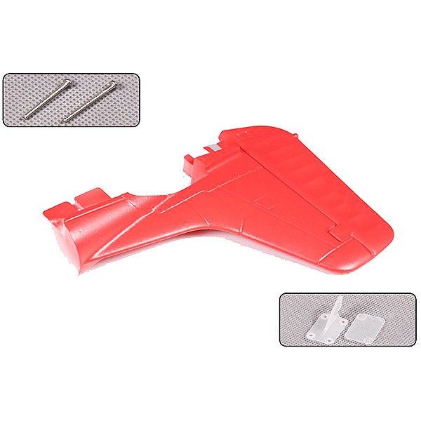 FMS - 1700Mm P51 Rudder - Red Tail (FMSSG103RT)