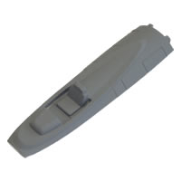 FMS - Mini F16 Foam Canopy W/Magnets (Grey) (FS-FB306G)