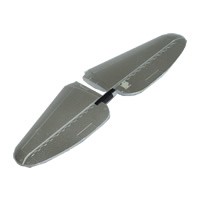 FMS - Mini P47 Silver (0.8M) Elevator (FS-MS103S)