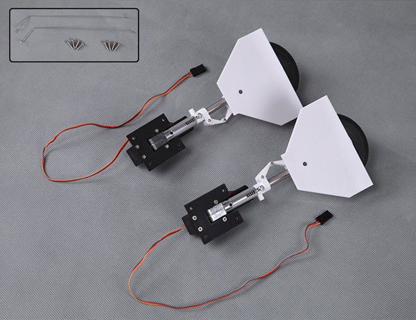 FMS - 1400Mm T28 Trojan V4 Main Landing Gear System (Complete) (FS-PM114)