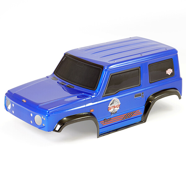 FTX Outback 3 Paso painted body - Blauw (FTX10044BL)