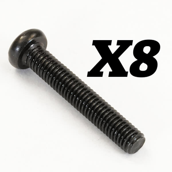 FTX - Rokatan Round Head Cross Screw M3X18 (FTX10188)