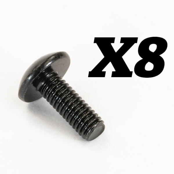 FTX - Rokatan Dome Head Cross Screw M3X8 (FTX10202)