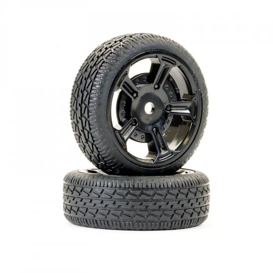 FTX Havok Road Thread Wheels & Tyres (PR) (FTX10618R)