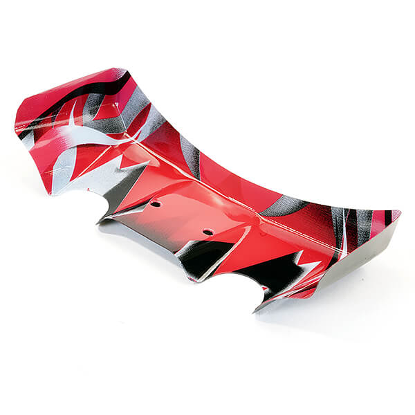 FTX - Vantage 2,0 Printed Red/Black/White Rear Wing (FTX6290R)