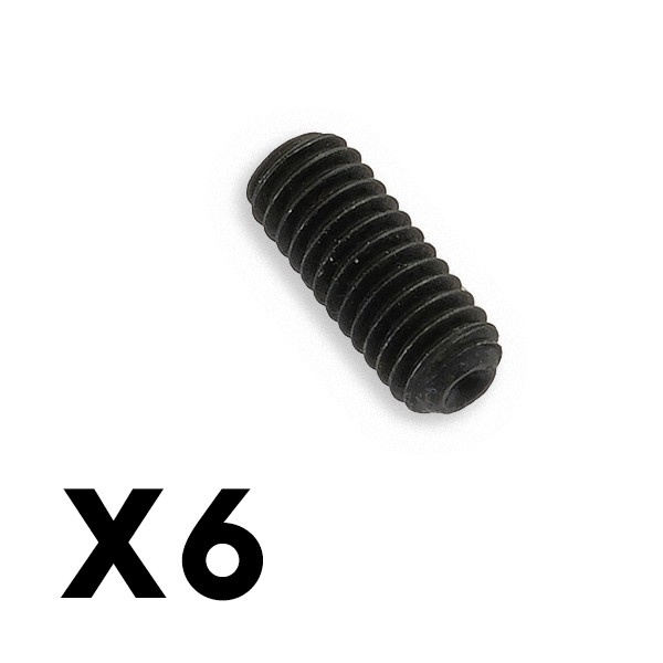 FTX - Droop Set/Grub Screws M4*10 6Pcs (FTX6543)