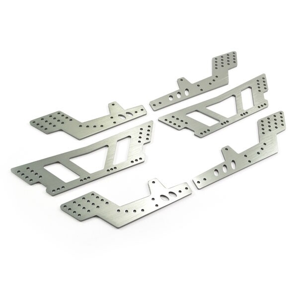 Aluminium Anodised Chassis Plate Set (6pcs) (FTX8781)