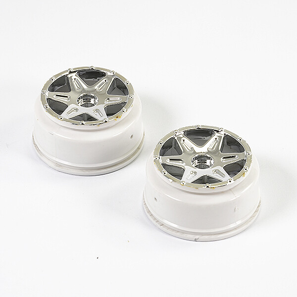 FTX - Comet Desert Buggy/SC Front Wheel Chrome Plated (FTX9076C)