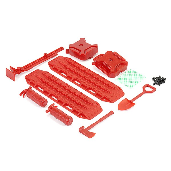 FTX - Outback Geo 4X4 Optional Scale Body + Rack Accessories (FTX9947)