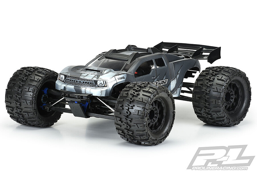 Proline Brute Body, transparant uitgesneden, voor Traxxas E-Revo 2.0