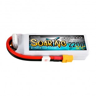 GensAce G-Tech Soaring Lipo 30C 14.8 volt 2200mah met XT60