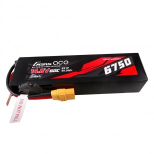 GensAce G-Tech Car Lipo 60c 14,8 volt 6750mah met XT90 Stekker