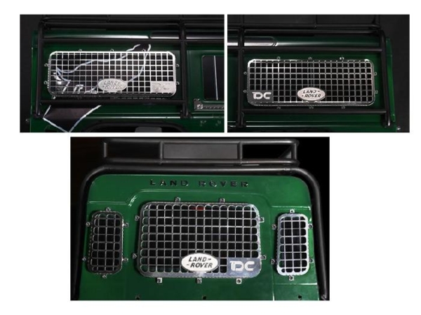 Metal Bendable Windows Mesh Kit voor de Traxxas TRX-4