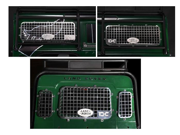 Metal Bendable Windows Mesh Kit voor de Traxxas TRX-4
