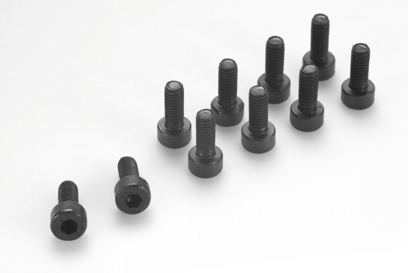 Cilinderschroef met binnenzeskant, M2X10, Staal (10st)