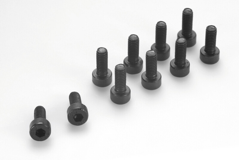 Cilinderschroef met binnenzeskant, M3X12, Staal (10st)