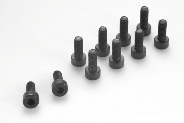 Cilinderschroef met binnenzeskant, M3X16, Staal (10st)