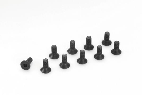 Verzonken schroef met binnenzeskant, M4X10, Staal (10st)