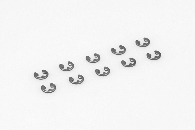 E-clips, 2,3mm, Verenstaal (10st)