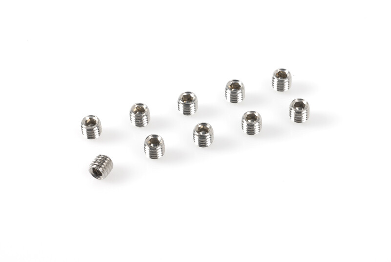 Stelschroef met binnenzeskant, M3X3, Inox (10st)