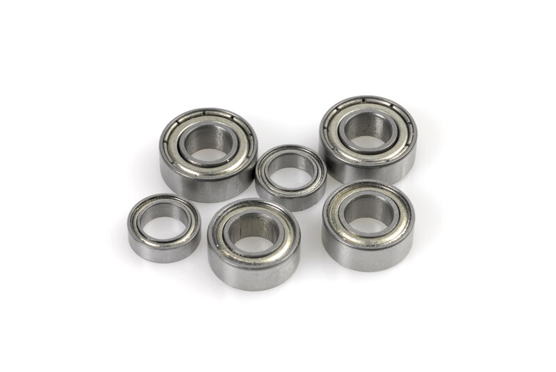 Kogellager Chrome, Metalen dichting, 4X7X2 - MR74, (2 st)