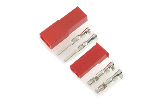 BEC stekker met vergulde contacten, Man + Vrouw (2 paar)