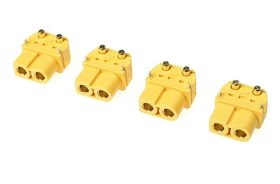 XT60PW goudstekker, man (4 stuks)