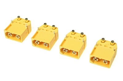 XT60PW goudstekker, vrouw (4 stuks)