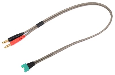 Charge Lead Pro "Banana 4mm" - MPX - 40 cm - Flat silicone wire 14AWG