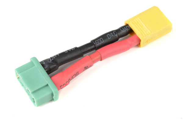 Conversie kabel XT30 Man > MPX Vrouw met silicone kabel 14AWG