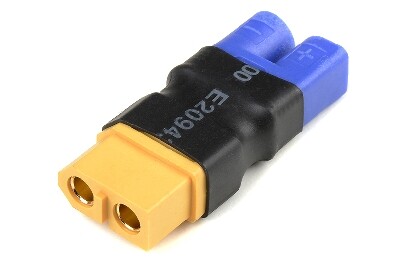 Verloopstekker XT60 Vrouw > EC3 Man