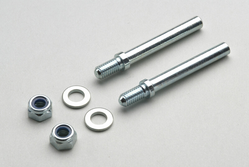 Landingsgestel wielassen 6mm (2st)