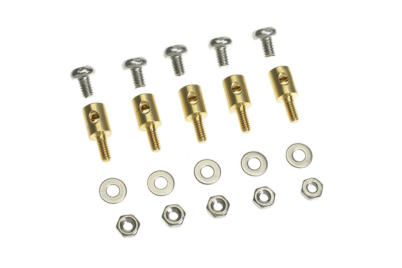 Verstelbare stuurstang adapter "micro" (5st)