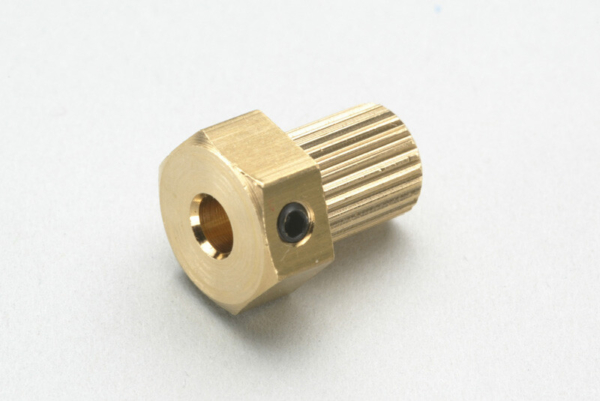 Kruiskoppeling adapter voor 4mm as