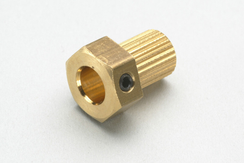Kruiskoppeling adapter voor 6mm as
