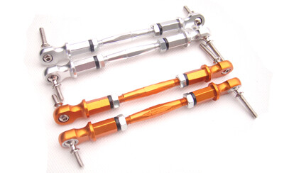 GTB Racing aluminium stuurstangen voor Baja - Zilver