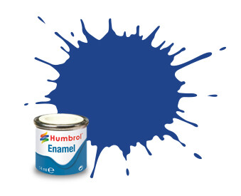 Humbrol Enamel NR.25 Blue Matt - 14ml