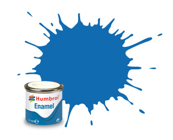 Humbrol Enamel NR.52 Baltic Blue Metallic - 14ml