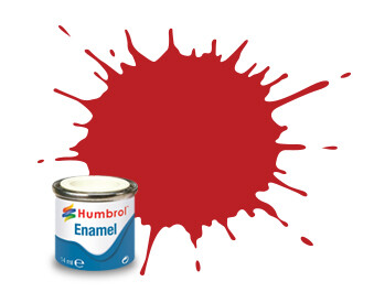 Humbrol Enamel NR.60 Scarlet Matt - 14ml