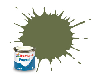 Humbrol Enamel NR.80 Grass Green Matt - 14ml