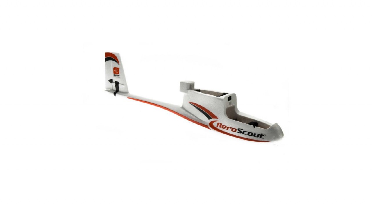 Hobbyzone - Fuselage with Elevator/Rudder Servos: AeroScout (HBZ3801)