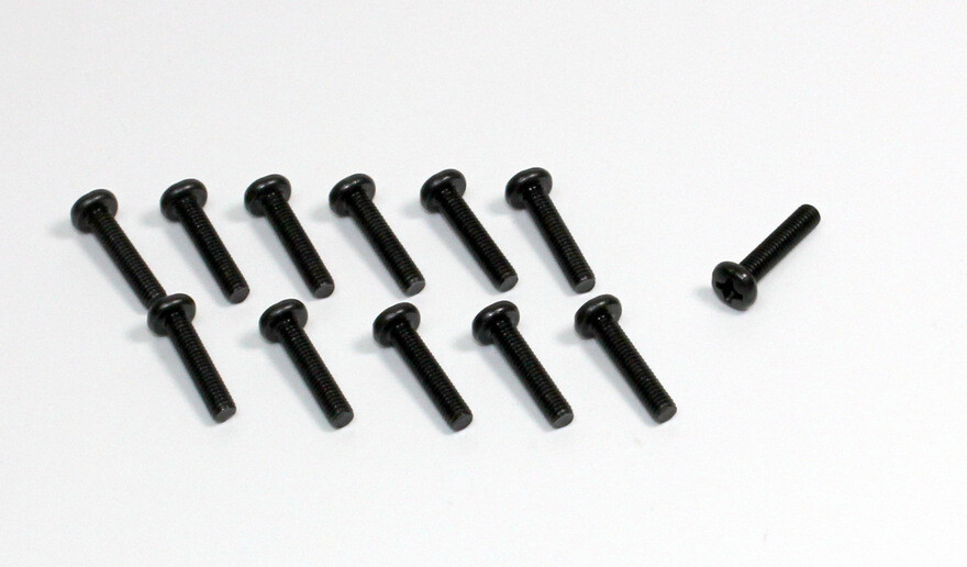 Absima - Head Cross Screw M3x14 (12) Buggy/Truggy (1230038)